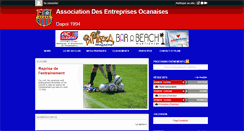Desktop Screenshot of ocanafoot.com